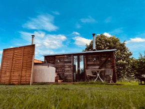 Cozy cabin w/ woodfired hot tub